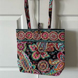 Vera Bradley Tote Bag in Parisian Paisley